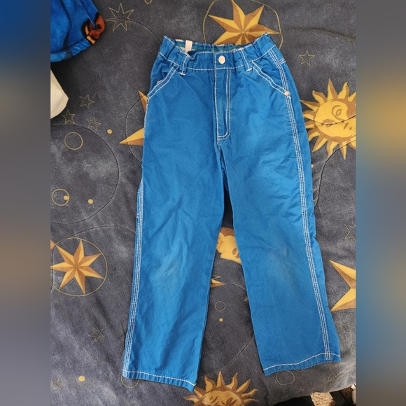 Jacadi Paris Blue and White Relaxed Fit Bottoms - Picture 2 of 5